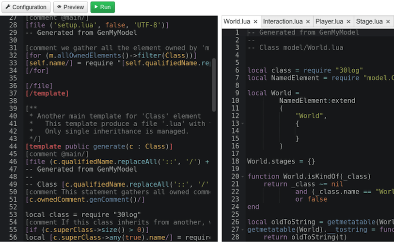 uml code generation